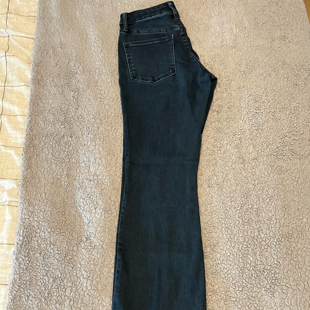 Express Denim - Curvy Bootcut Mid-rise, 4R, Dark wash
